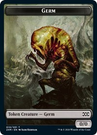 Germ // Human Soldier Double-sided Token [Double Masters Tokens] | Play N Trade Winnipeg