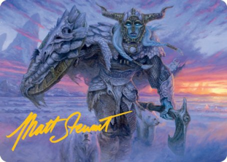 Frost Giant Art Card (Gold-Stamped Signature) [Dungeons & Dragons: Adventures in the Forgotten Realms Art Series] | Play N Trade Winnipeg