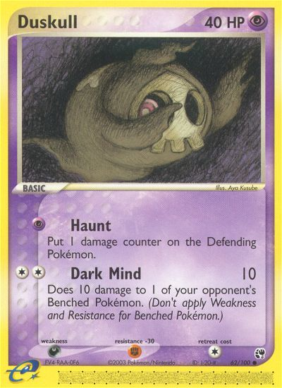 Duskull (62/100) [EX: Sandstorm] | Play N Trade Winnipeg