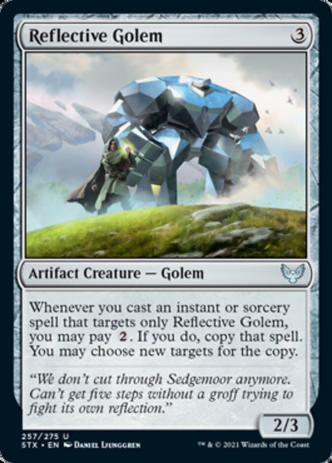 Reflective Golem [Strixhaven: School of Mages] | Play N Trade Winnipeg