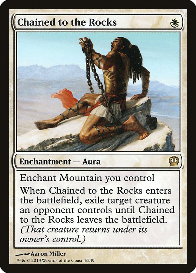 Chained to the Rocks [Theros] | Play N Trade Winnipeg