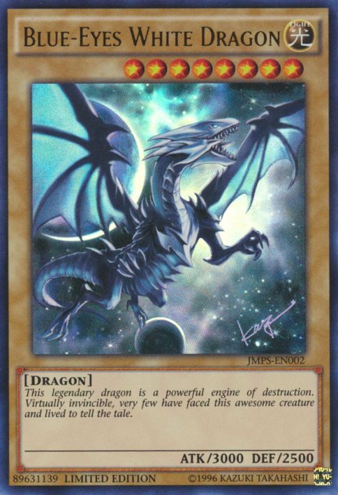 Blue-Eyes White Dragon [JMPS-EN002] Ultra Rare | Play N Trade Winnipeg