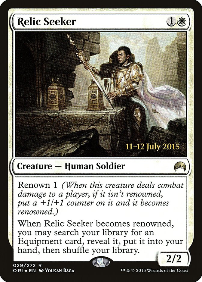 Relic Seeker [Magic Origins Prerelease Promos] | Play N Trade Winnipeg