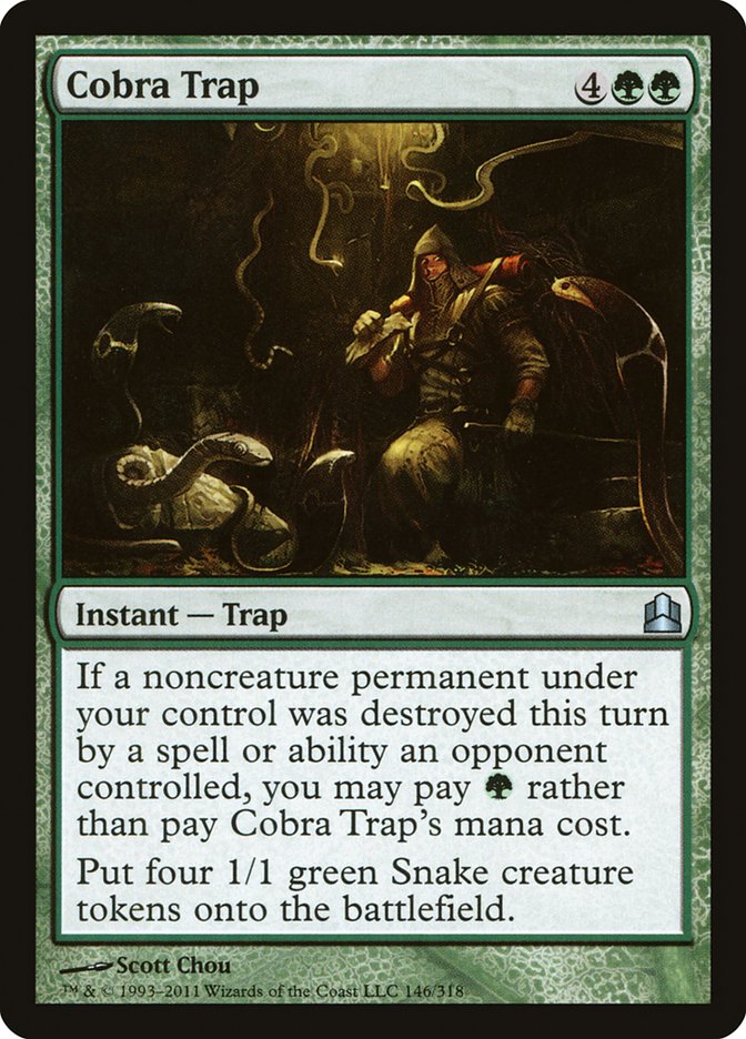 Cobra Trap [Commander 2011] | Play N Trade Winnipeg