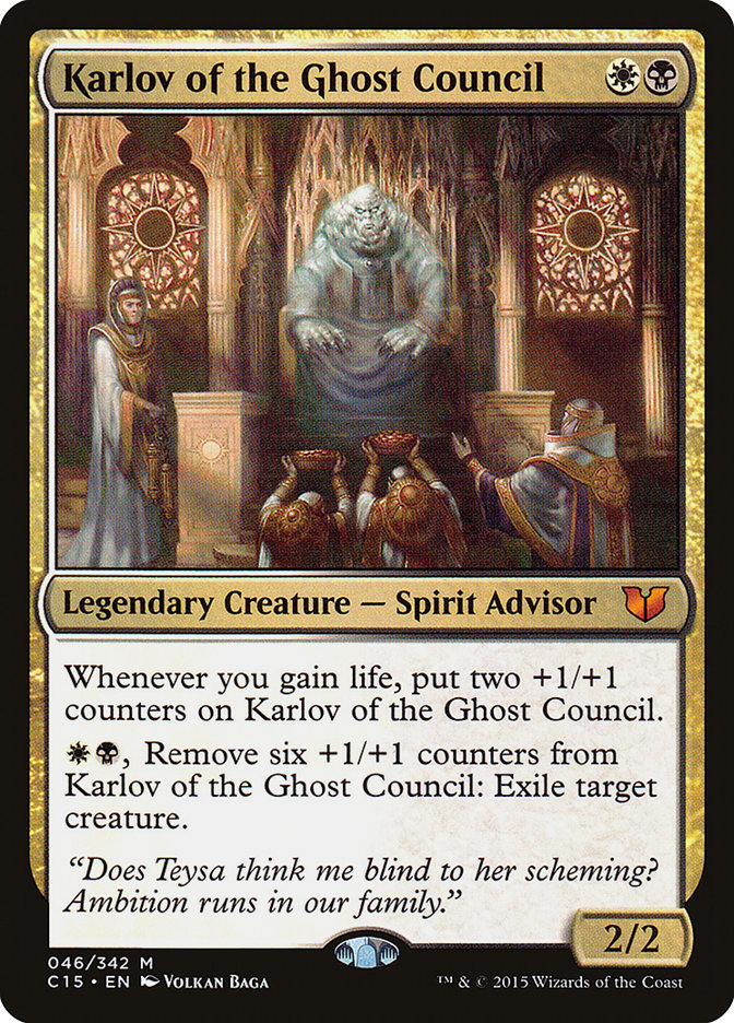 Karlov of the Ghost Council [Commander 2015] | Play N Trade Winnipeg