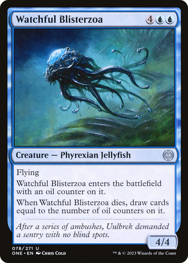 Watchful Blisterzoa [Phyrexia: All Will Be One] | Play N Trade Winnipeg