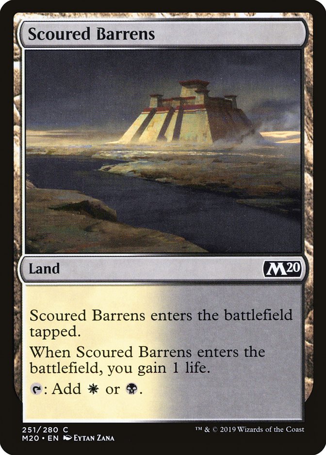 Scoured Barrens [Core Set 2020] | Play N Trade Winnipeg