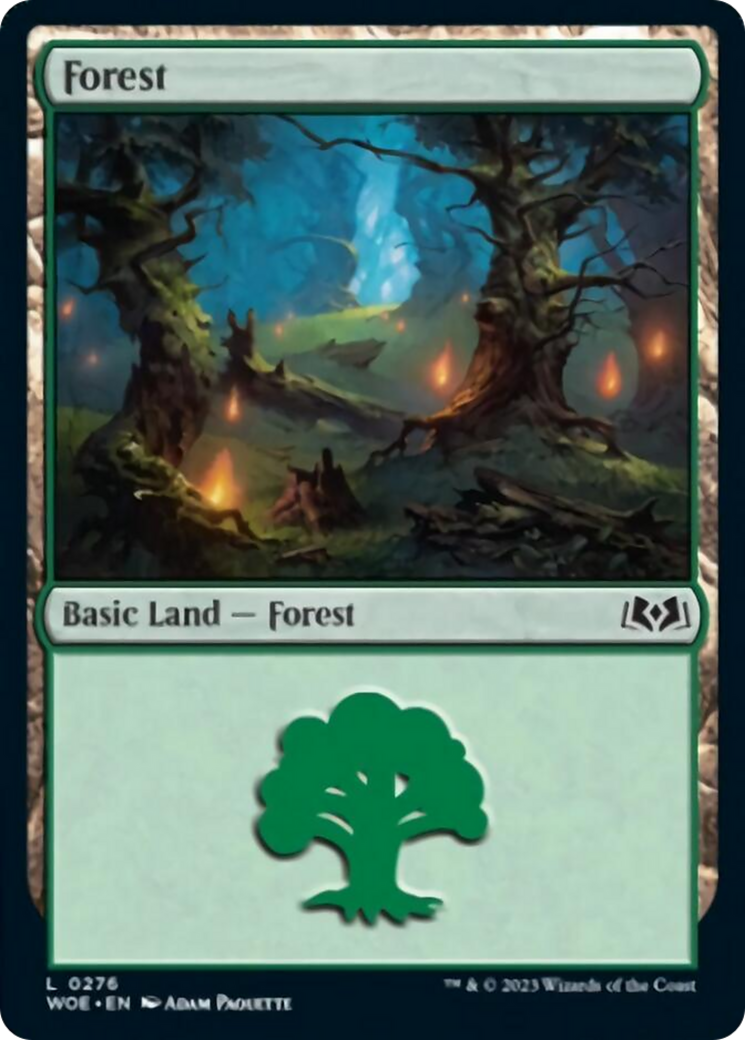 Forest (0276) [Wilds of Eldraine] | Play N Trade Winnipeg