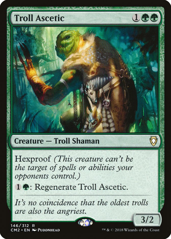 Troll Ascetic [Commander Anthology Volume II] | Play N Trade Winnipeg