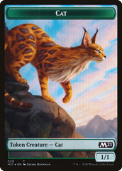 Beast // Cat (020) Double-sided Token [Core Set 2021 Tokens] | Play N Trade Winnipeg