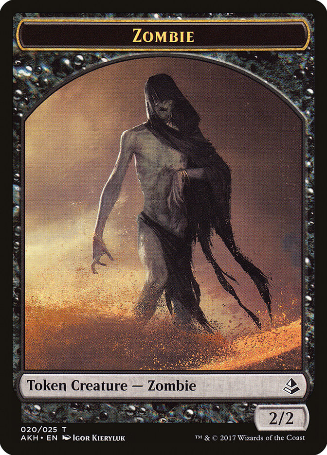 Zombie [Amonkhet Tokens] | Play N Trade Winnipeg