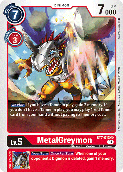 MetalGreymon [BT7-013] [Next Adventure] | Play N Trade Winnipeg