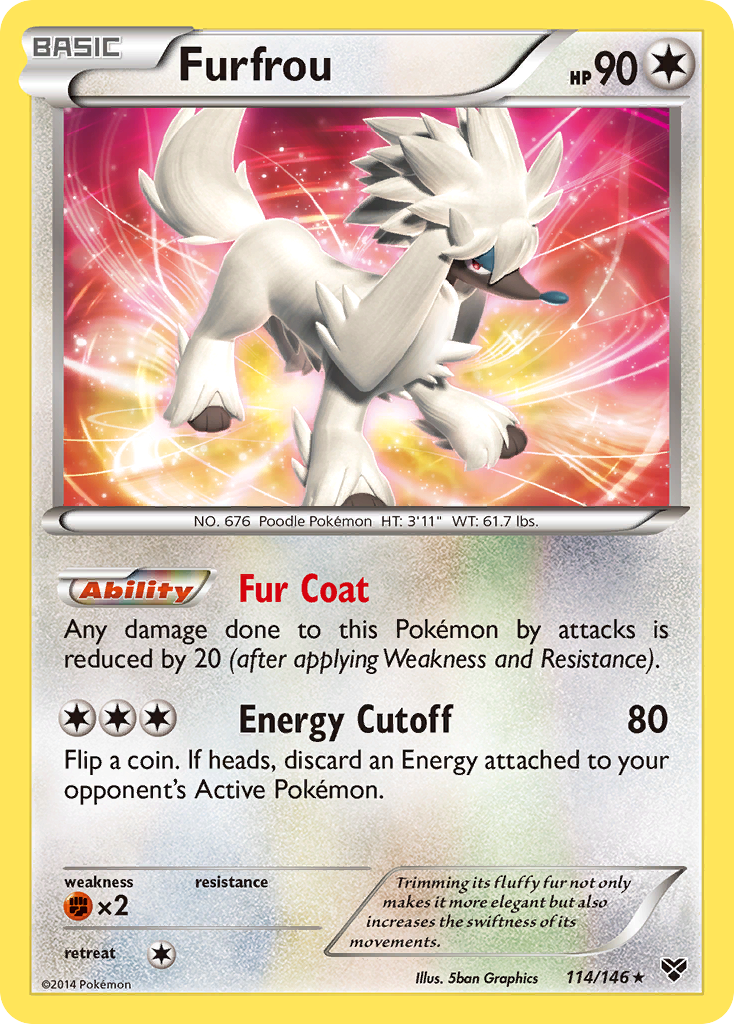 Furfrou (114/146) [XY: Base Set] | Play N Trade Winnipeg