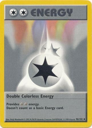 Double Colorless Energy (96/102) [Base Set Shadowless Unlimited] | Play N Trade Winnipeg