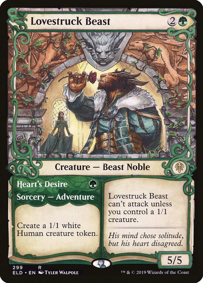 Lovestruck Beast // Heart's Desire (Showcase) [Throne of Eldraine] | Play N Trade Winnipeg