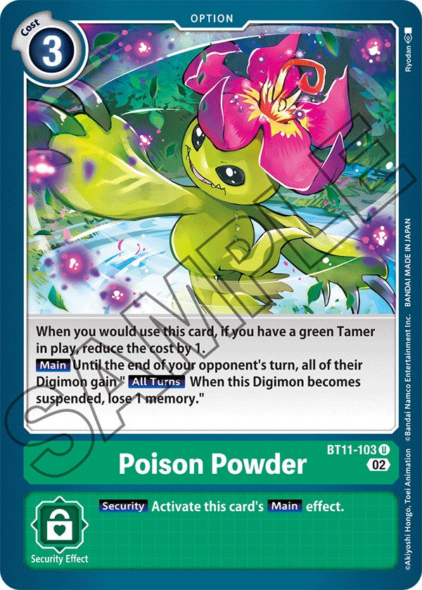 Poison Powder [BT11-103] [Dimensional Phase] | Play N Trade Winnipeg