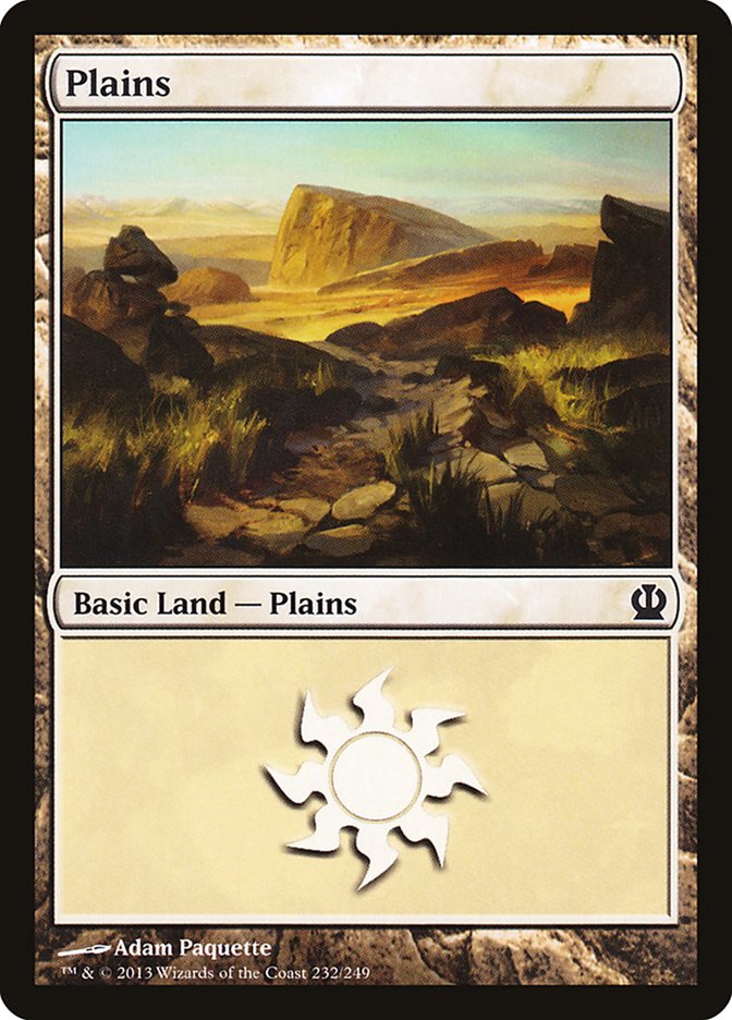 Plains (232) [Theros] | Play N Trade Winnipeg