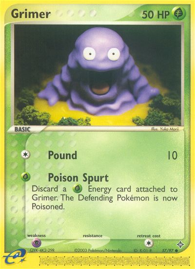 Grimer (57/97) [EX: Dragon] | Play N Trade Winnipeg