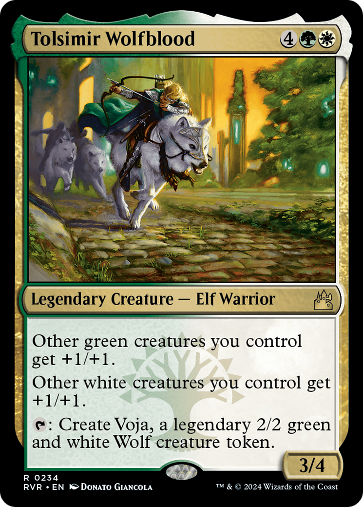 Tolsimir Wolfblood [Ravnica Remastered] | Play N Trade Winnipeg