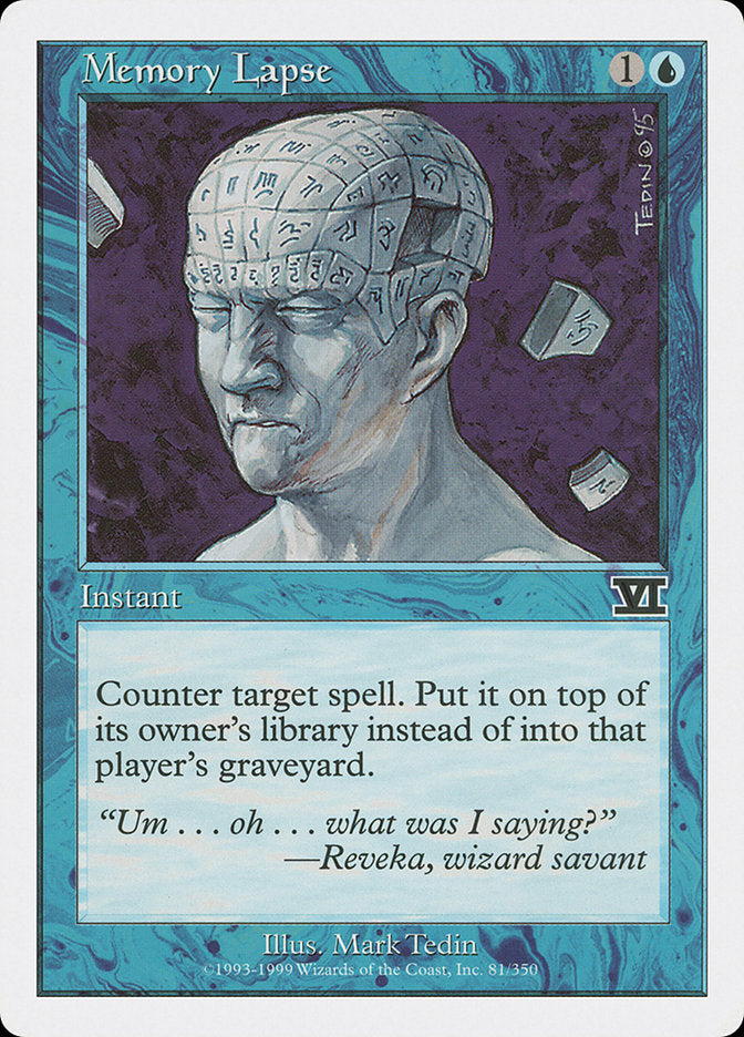 Memory Lapse [Classic Sixth Edition] | Play N Trade Winnipeg