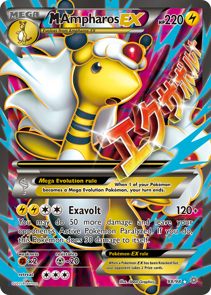 M Ampharos EX (88/98) [XY: Ancient Origins] | Play N Trade Winnipeg