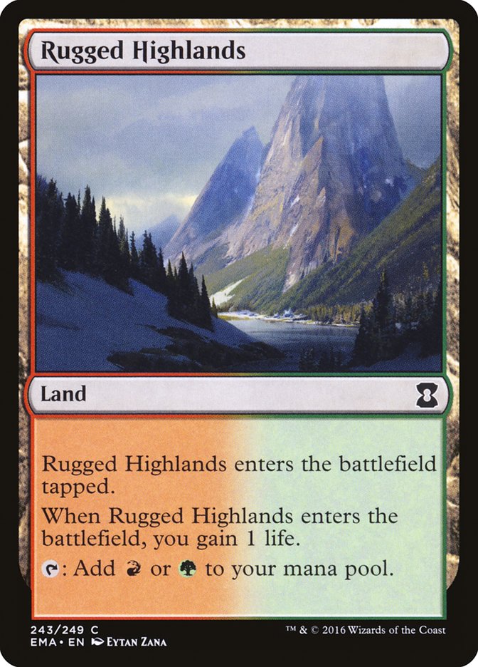 Rugged Highlands [Eternal Masters] | Play N Trade Winnipeg