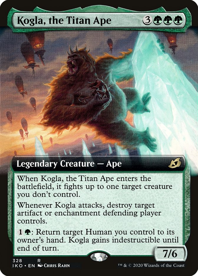 Kogla, the Titan Ape (Extended Art) [Ikoria: Lair of Behemoths] | Play N Trade Winnipeg