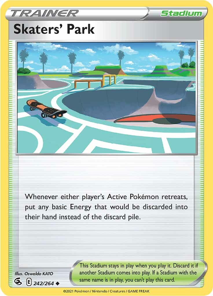 Skaters' Park (242/264) [Sword & Shield: Fusion Strike] | Play N Trade Winnipeg