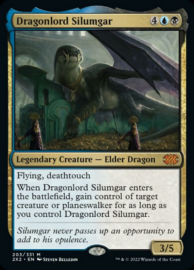 Dragonlord Silumgar [Double Masters 2022] | Play N Trade Winnipeg