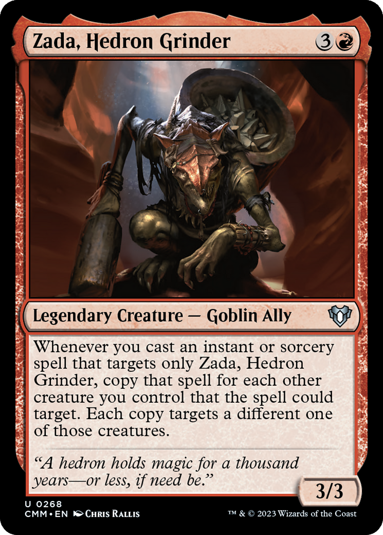 Zada, Hedron Grinder [Commander Masters] | Play N Trade Winnipeg