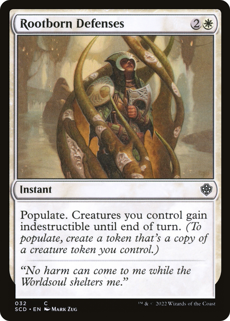 Rootborn Defenses [Starter Commander Decks] | Play N Trade Winnipeg