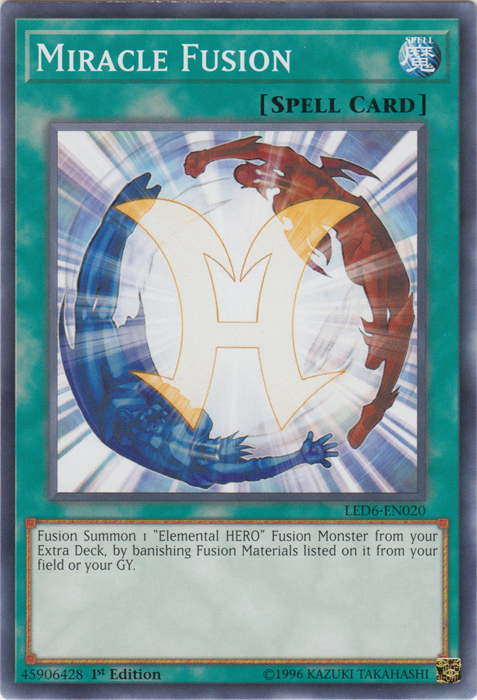 Miracle Fusion [LED6-EN020] Common | Play N Trade Winnipeg