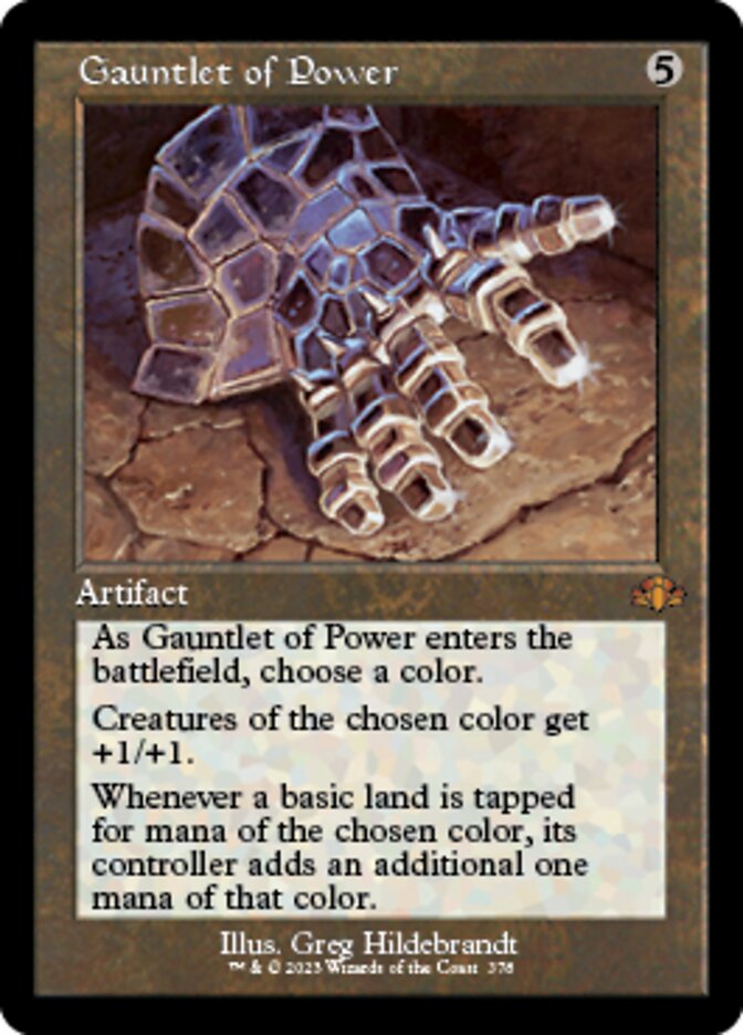 Gauntlet of Power (Retro) [Dominaria Remastered] | Play N Trade Winnipeg