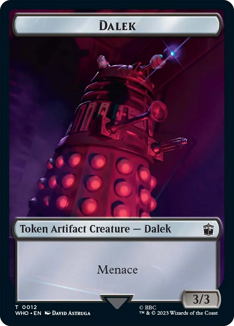 Dalek Token [Doctor Who Tokens] | Play N Trade Winnipeg