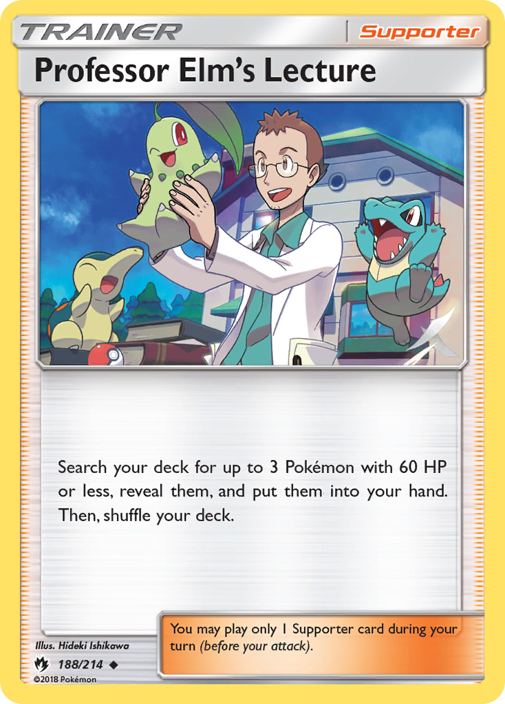 Professor Elm's Lecture (188/214) [Sun & Moon: Lost Thunder] | Play N Trade Winnipeg