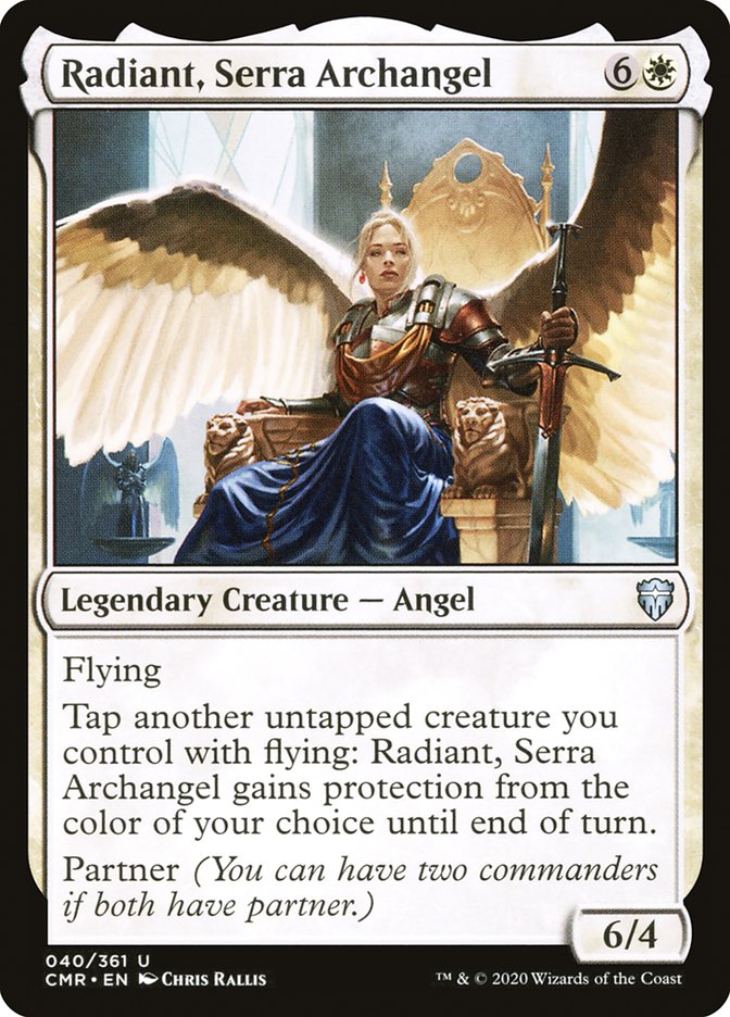 Radiant, Serra Archangel [Commander Legends] | Play N Trade Winnipeg