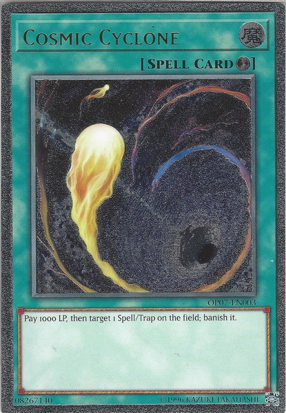 Cosmic Cyclone [OP07-EN003] Ultimate Rare | Play N Trade Winnipeg