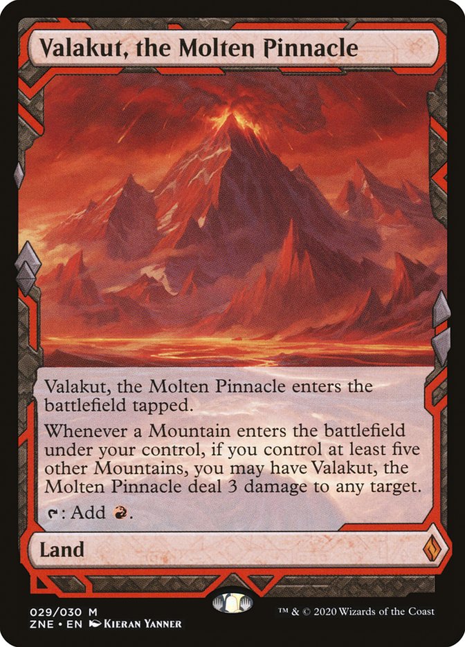 Valakut, the Molten Pinnacle (Expeditions) [Zendikar Rising Expeditions] | Play N Trade Winnipeg