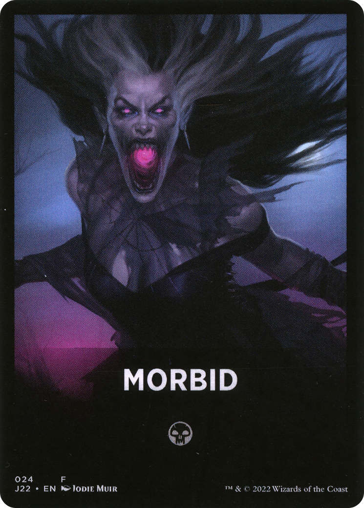 Morbid Theme Card [Jumpstart 2022 Front Cards] | Play N Trade Winnipeg