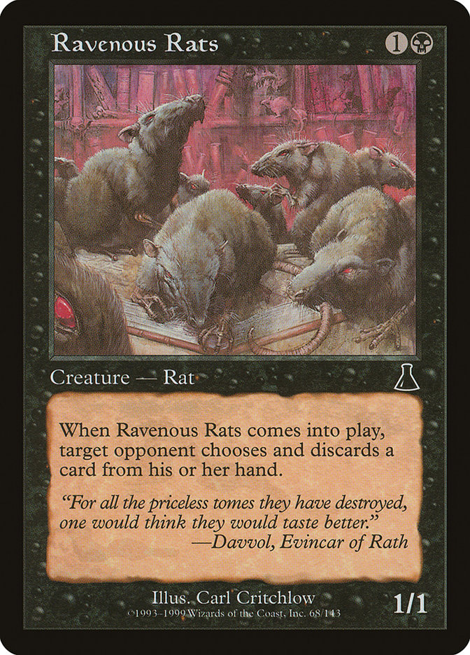 Ravenous Rats [Urza's Destiny] | Play N Trade Winnipeg