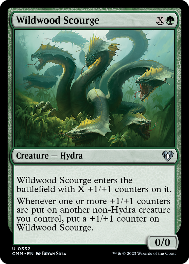 Wildwood Scourge [Commander Masters] | Play N Trade Winnipeg