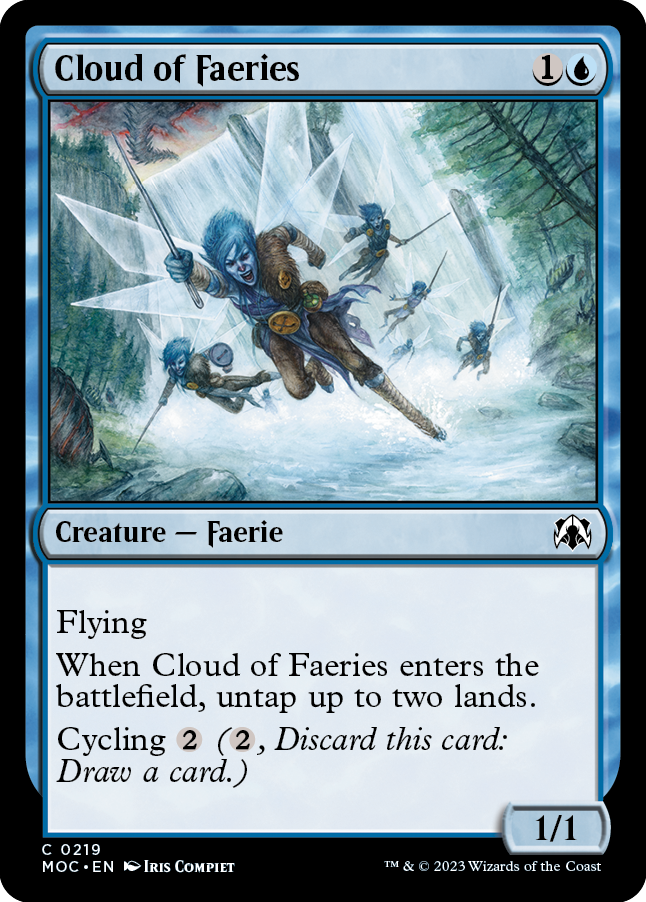 Cloud of Faeries [March of the Machine Commander] | Play N Trade Winnipeg