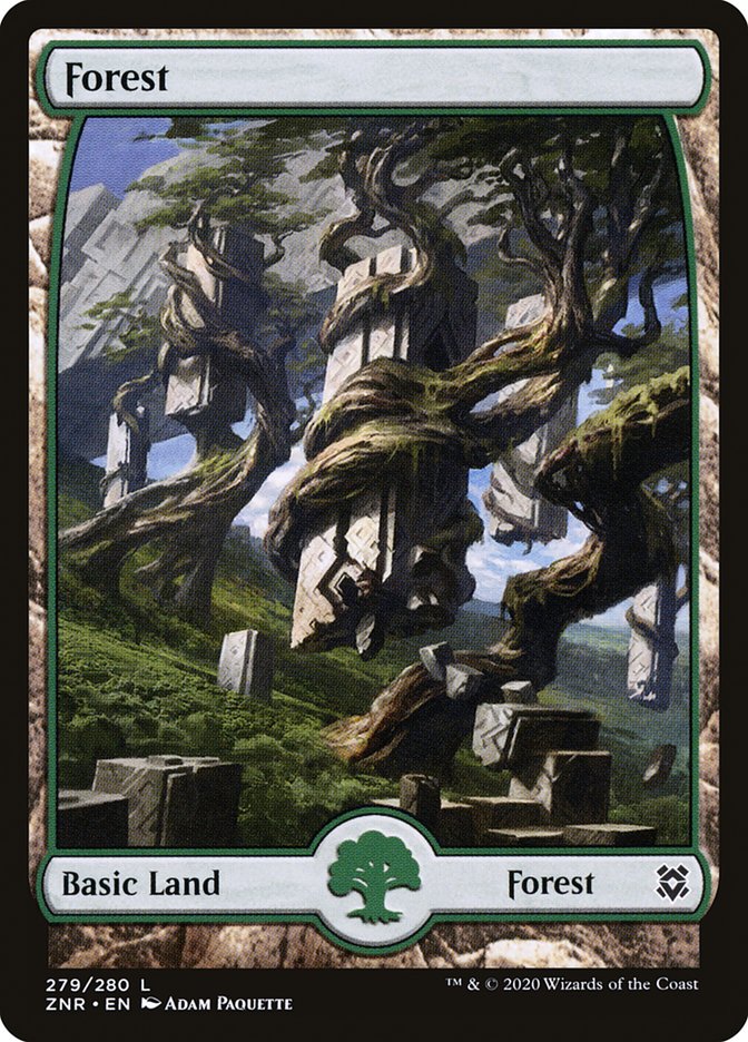 Forest (279) [Zendikar Rising] | Play N Trade Winnipeg