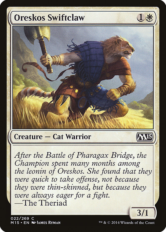 Oreskos Swiftclaw [Magic 2015] | Play N Trade Winnipeg
