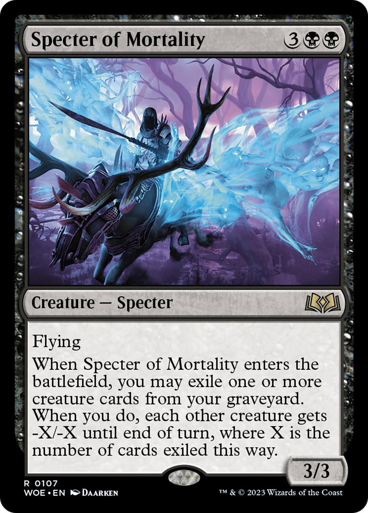 Specter of Mortality [Wilds of Eldraine] | Play N Trade Winnipeg