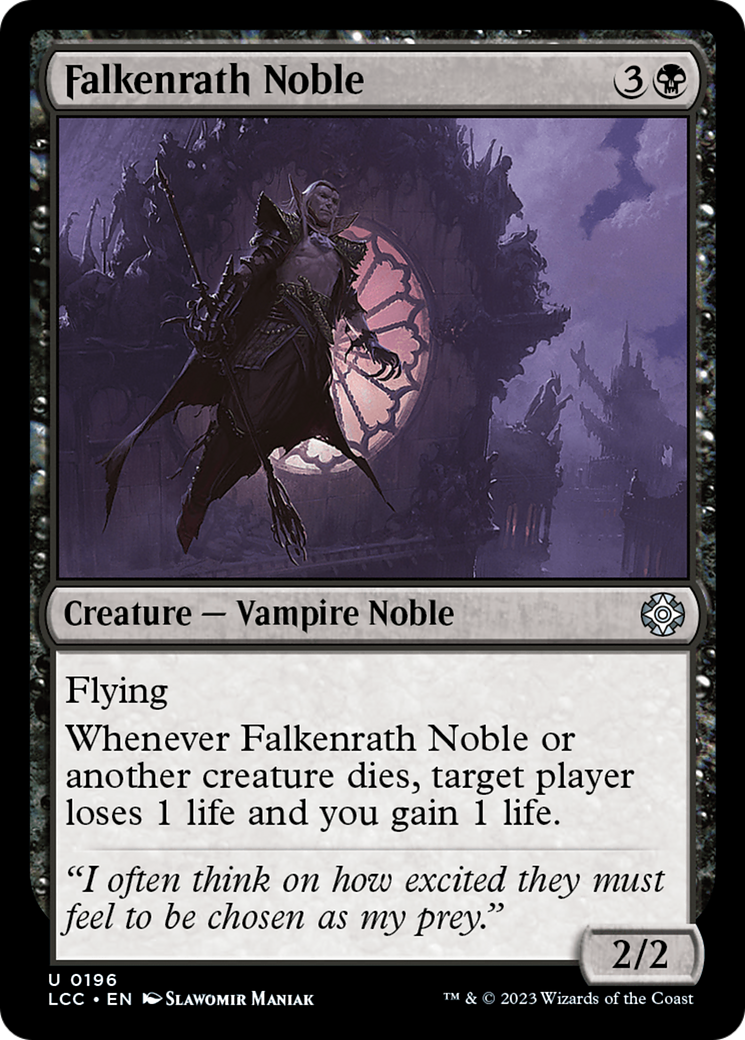 Falkenrath Noble [The Lost Caverns of Ixalan Commander] | Play N Trade Winnipeg