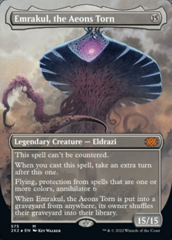 Emrakul, the Aeons Torn (Textured Foil) [Double Masters 2022] | Play N Trade Winnipeg