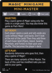 Mini-Master (Magic Minigame) [Commander Legends: Battle for Baldur's Gate Minigame] | Play N Trade Winnipeg