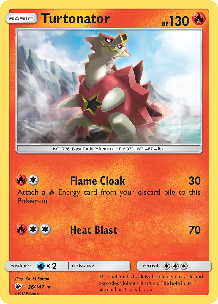 Turtonator (26/147) [Sun & Moon: Burning Shadows] | Play N Trade Winnipeg