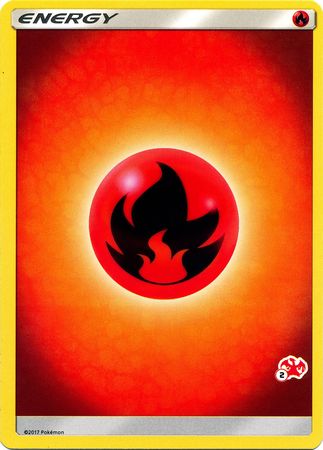 Fire Energy (Charizard Stamp #2) [Battle Academy 2020] | Play N Trade Winnipeg